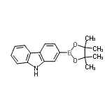 2-(4,4,5,5-Tetramethyl-1,3,2-dioxaborolan-2-yl)-9H-carbazole Structure,871125-67-6Structure