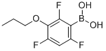3-丙氧基-2,4,6-三氟苯硼酸结构式_871125-70-1结构式
