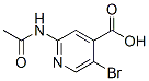 2-乙酰氨基-5-溴异烟酸结构式_871269-03-3结构式