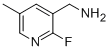 2-氟-5-甲基-3-吡啶甲胺结构式_871325-17-6结构式