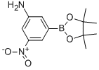3-氨基-5-硝基苯硼酸频那醇酯结构式_871329-51-0结构式