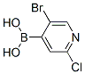 5-Bromo-2-chloropyridin-4-ylboronic acid Structure,871329-63-4Structure