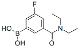 3-氟-5-(二乙基羰基)苯硼酸结构式_871332-64-8结构式