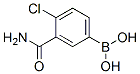 [3-(氨基羰基)-4-氯苯基]-硼酸结构式_871332-67-1结构式