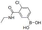 4-Chloro-3-(ethylcarbamoyl)phenylboronic acid Structure,871332-69-3Structure