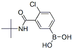 4-Chloro-3-(t-butylcarbamoyl)phenylboronic acid Structure,871332-72-8Structure