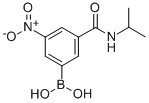 3-(N-Isopropylaminocarbonyl)-5-nitrophenylboronic acid Structure,871332-83-1Structure