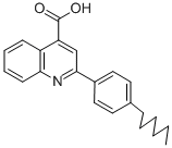 2-(4-Hexylphenyl)quinoline-4-carboxylic acid Structure,87208-88-6Structure