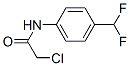 2-氯-n-[4-(二氟甲基)苯基]-乙酰胺结构式_872533-93-2结构式