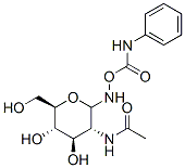 N-[(2Z)-4,5-二羟基-6-(羟基甲基)-2-{[(苯基氨基甲酰)氧基]亚氨基}四氢-2H-吡喃-3-基]乙酰胺结构式_872611-16-0结构式