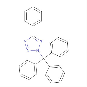 5-苯基-2-三苯基甲基四唑结构式_87268-78-8结构式