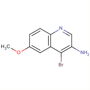 3-氨基-4-溴-6-甲氧基喹啉结构式_872714-60-8结构式