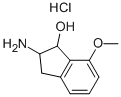 2-氨基-7-甲氧基茚满-1-醇盐酸盐结构式_872785-85-8结构式