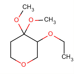 3-Ethoxytetrahydro-4,4-dimethoxy-2h-pyran Structure,873062-82-9Structure