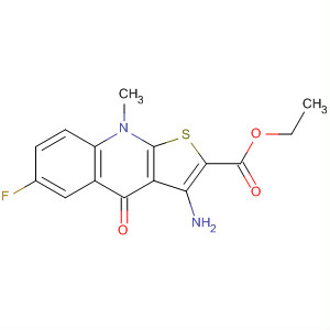 3-氨基-6-甲基-噻吩并[2,3-b]喹啉-2-羧酸结构式_873437-82-2结构式
