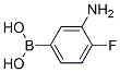 3-氨基-4-氟苯硼酸结构式_873566-75-7结构式