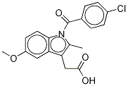 Indomethacin-d4 (chlorobenzoyl-d4) Structure,87377-08-0Structure