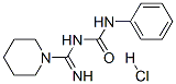 1-(亚氨基-哌啶-1-甲基)-3-苯脲盐酸盐结构式_873773-53-6结构式