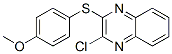 2-氯-3-[(4-甲氧基苯基)硫代]喹噁啉结构式_87378-88-9结构式