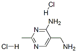 5-氨基甲基-2-甲基嘧啶-4-胺双盐酸盐结构式_874-43-1结构式