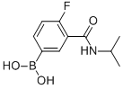 4-Fluoro-3-(isopropylcarbamoyl)phenylboronic acid Structure,874219-21-3Structure