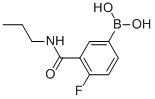 4-Fluoro-3-(n-propylcarbamoyl)phenylboronic acid Structure,874219-32-6Structure