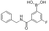 3-(Benzylcarbamoyl)-5-fluorophenylboronic acid Structure,874219-41-7Structure