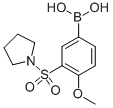 4-Methoxy-3-(pyrrolidin-1-ylsulfonyl)phenylboronic acid Structure,874219-52-0Structure