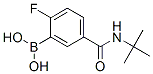 N-t-Butyl 3-borono-4-fluorobenzamide Structure,874289-51-7Structure