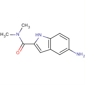 5-氨基-1H-吲哚-2-羧酸二甲酰胺结构式_874373-34-9结构式