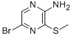 2-氨基-5-溴-3-甲基硫代吡嗪结构式_87444-38-0结构式