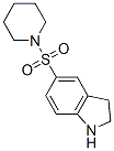 5-(哌啶-1-磺酰基)吲哚烷结构式_874593-99-4结构式