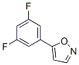 5-(3,5-Difluorophenyl)isoxazole Structure,874800-58-5Structure