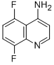4-氨基-5,8-二氟喹啉结构式_874818-15-2结构式