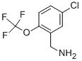 5-Chloro-2-(trifluoromethoxy)benzenemethanamine Structure,874821-50-8Structure