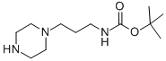 (3-哌嗪-1-丙基)-氨基甲酸叔丁酯结构式_874831-60-4结构式