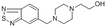 2-[4-(2,1,3-Benzothiadiazol-5-ylmethyl)-piperazino]-1-ethanol Structure,874834-85-2Structure