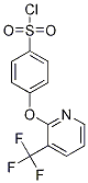 4-{[3-(三氟甲基)吡啶-2-基]氧基}苯磺酰氯结构式_874839-13-1结构式