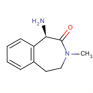 (R)-1-氨基-3-甲基-4,5-二氢-1H-苯并[d]氮杂革-2(3H)-酮盐酸盐结构式_874910-35-7结构式