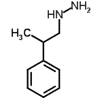 (2-苯基丙基)-肼结构式_875-88-7结构式