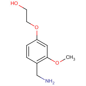 2-(4-氨基甲基-3-甲氧基苯氧基)乙醇结构式_875012-92-3结构式
