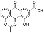双醋瑞因杂质结构式_875535-35-6结构式