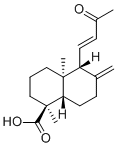 Ent-14,15-dinor-13-oxolabda-8(17),11-dien-18-oic acid Structure,875585-30-1Structure