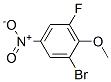 2-溴-6-氟-4-硝基苯甲醚结构式_875664-36-1结构式