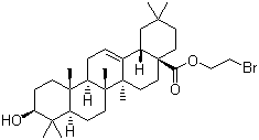 齐墩果酸溴乙酯结构式_875753-08-5结构式