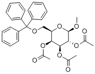 Methyl 2,3,4-tri-o-acetyl-6-O-triphenylmethyl-beta-D-galactopyranoside Structure,87591-35-3Structure