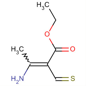3-氨基-2-(硫氧代甲基)-2-丁酸乙酯结构式_876191-55-8结构式