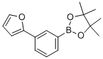 3-(Furan-2-yl)phenylboronic acid, pinacol ester Structure,876316-29-9Structure