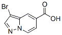 3-Bromopyrazolo[1,5-a]pyridine-5-carboxylic acid Structure,876379-79-2Structure