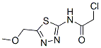2-Chloro-N-[5-(methoxymethyl)-1,3,4-thiadiazol-2-yl]acetamide Structure,876710-55-3Structure